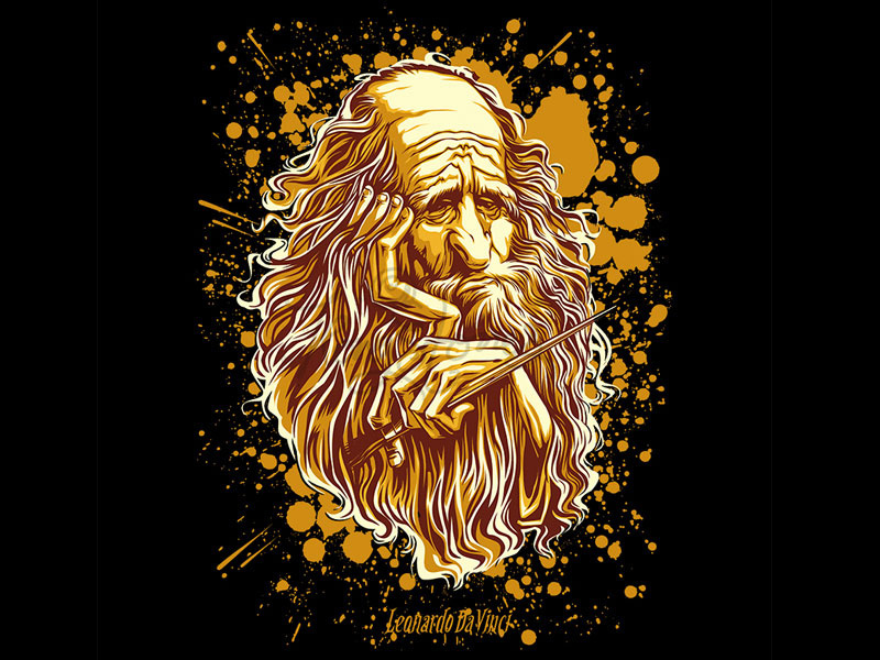 Leonardo da Vinci Portrait