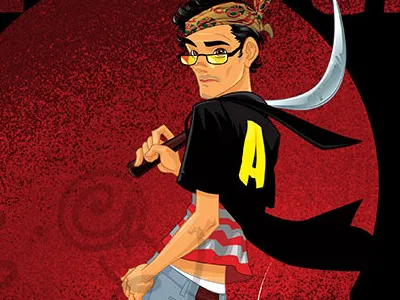 Anime Fighter with a Scythe