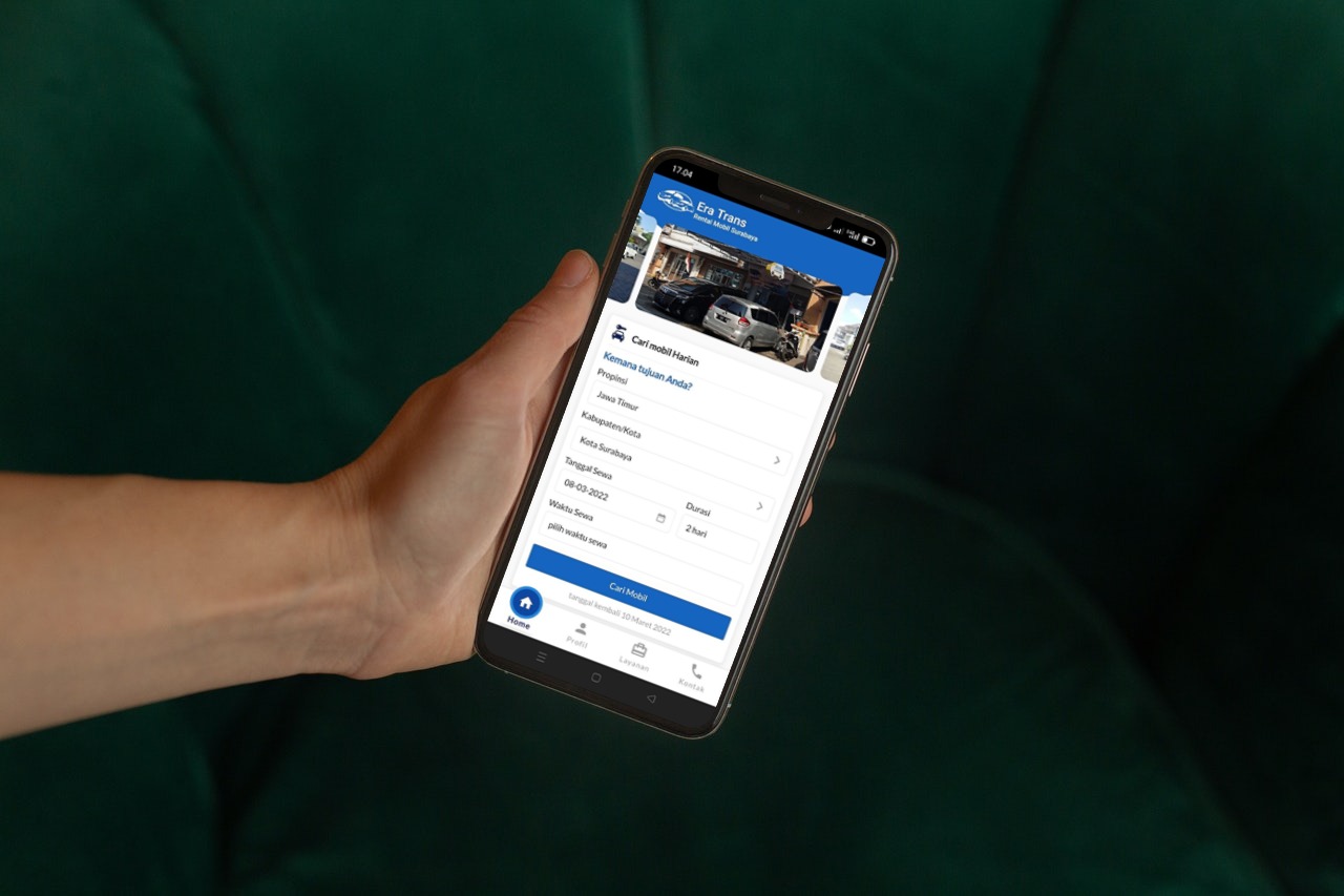 Era Trans — Car Rental Booking App